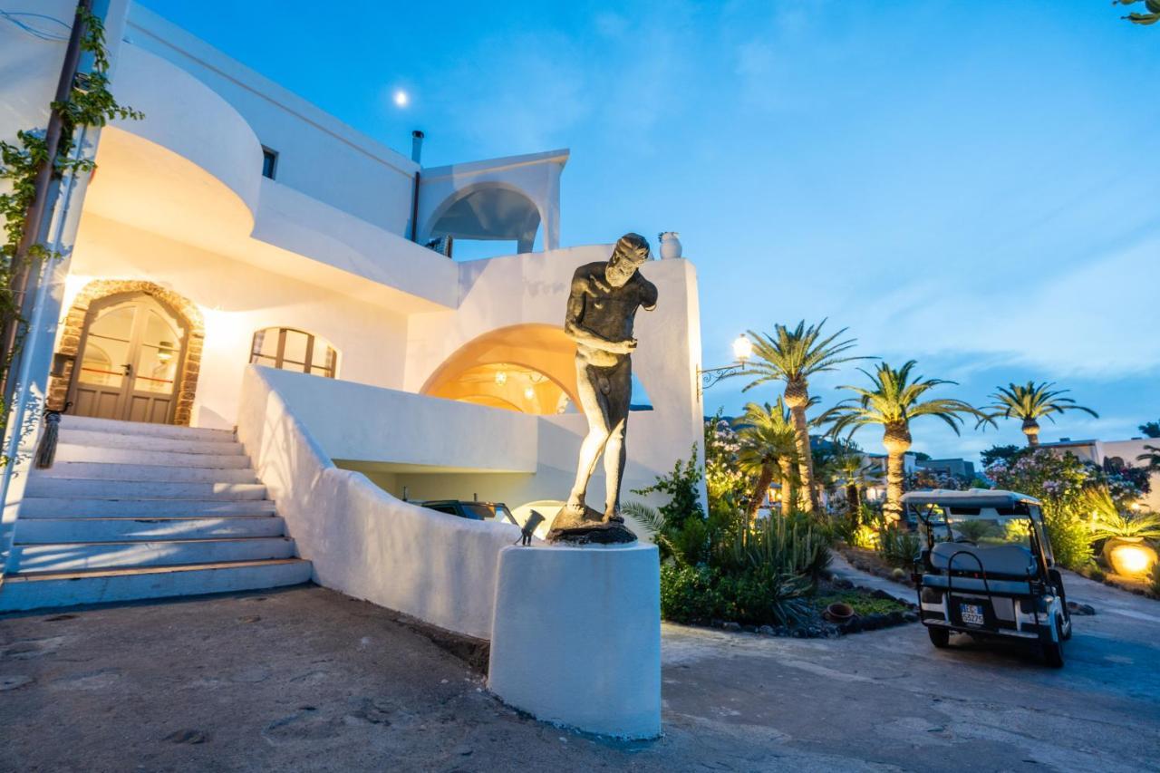 La Sciara Resort Hotel Estrómboli Exterior foto